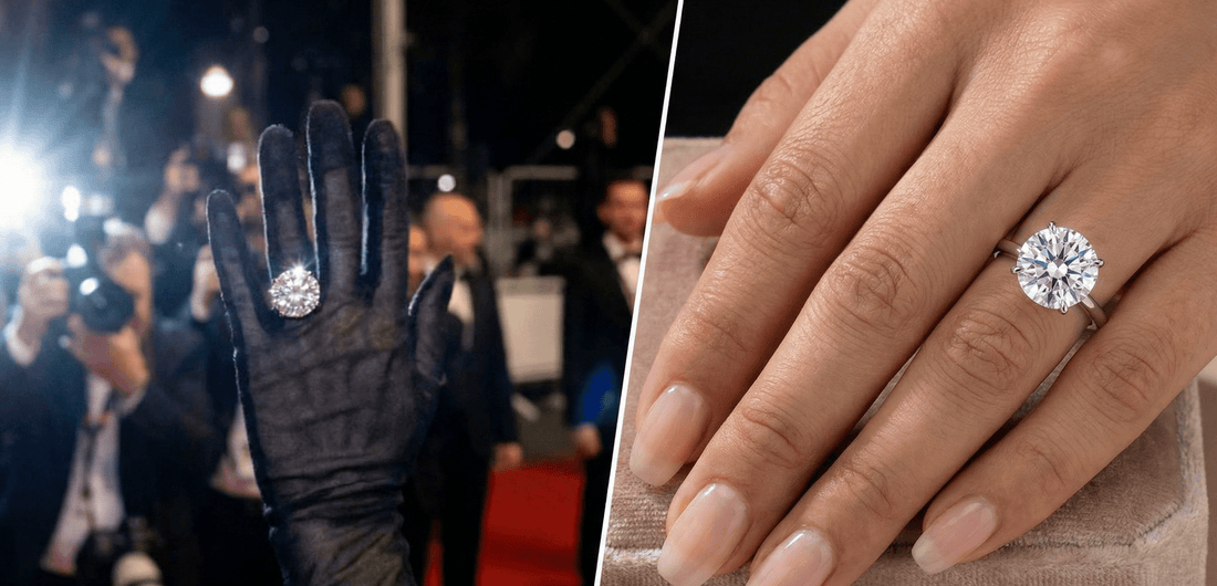 How to Capture Iconic Celebrity Engagement Ring Styles Without the Millions at La Pretti - La Pretti