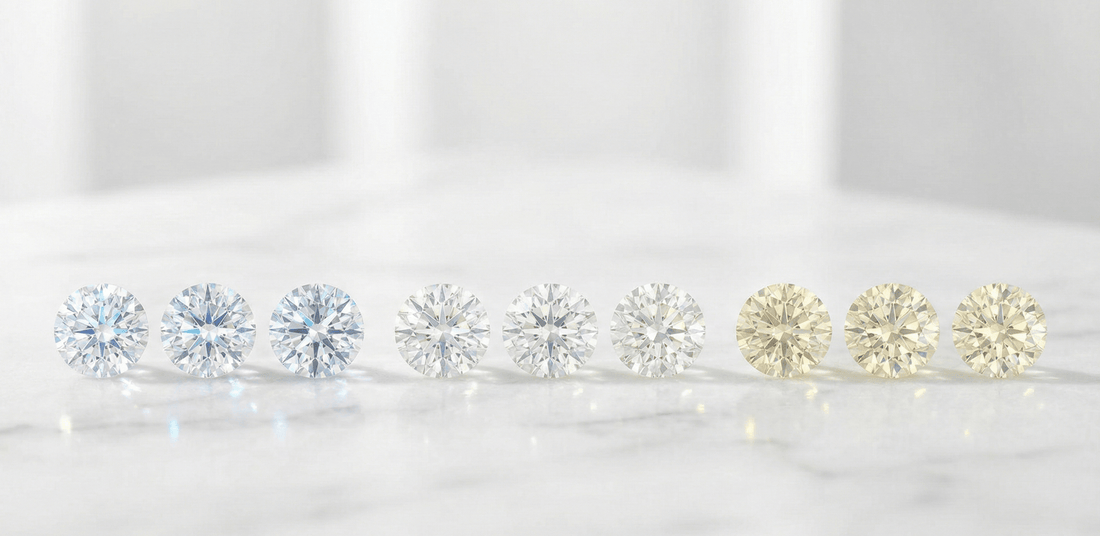 Moissanite Color Scale: DEF vs. GHI Explained | La Pretti 2026 Guide - La Pretti